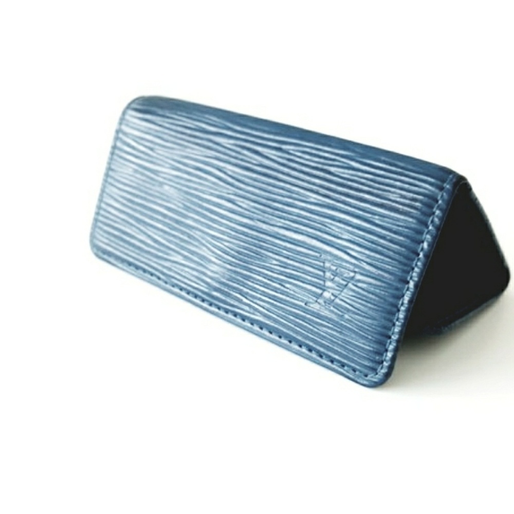 Louis Vuitton Blue Epi Leather Key Holder/ Wallet